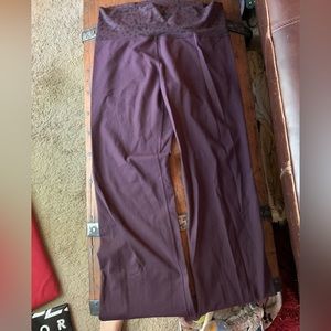 Lululemon groove pants purple 12